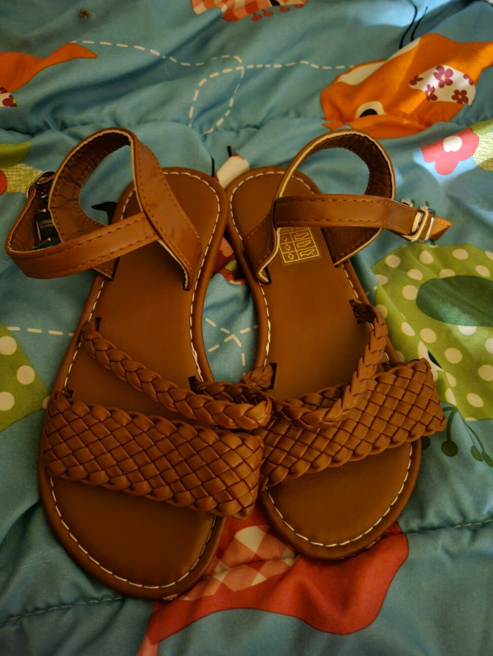 Kids Braided Strap Sandals